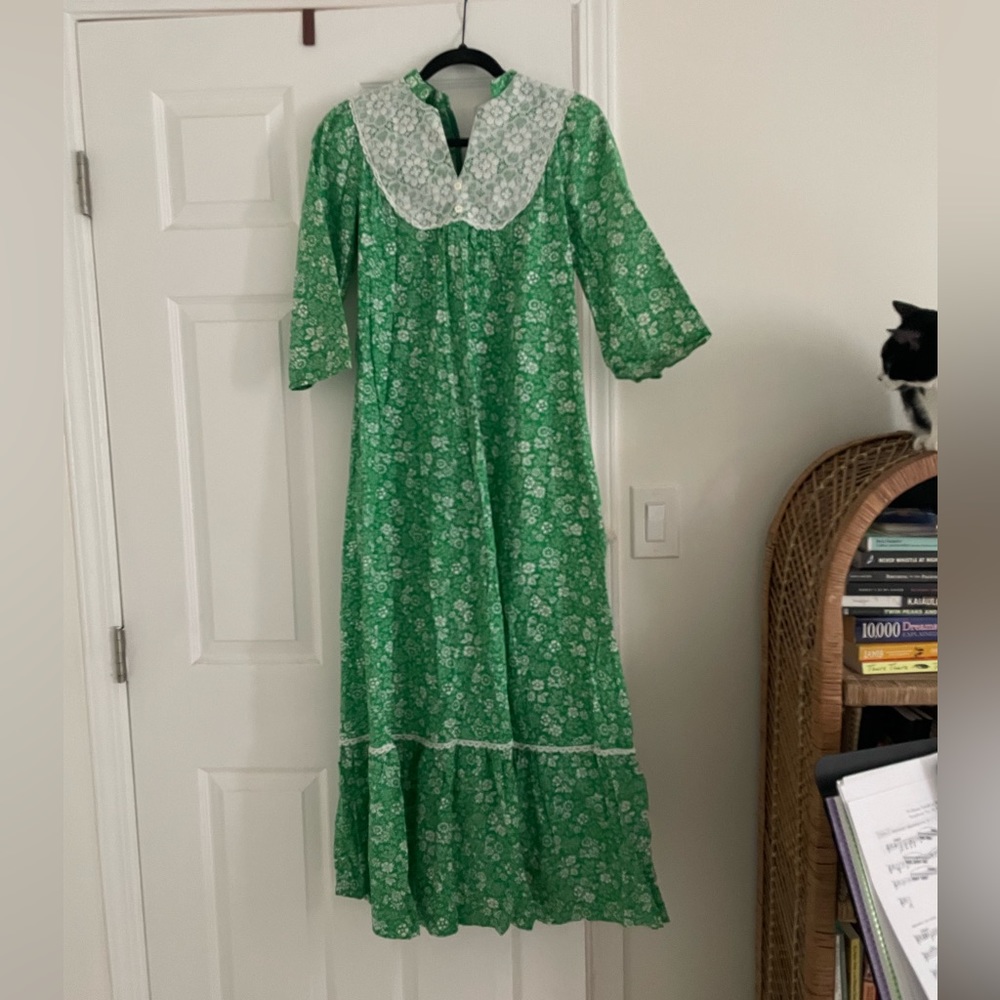 Vintage green Muumuu